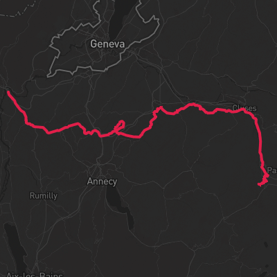Etapa 6 - Critérium du Dauphiné 2025 | Valserhône > Combloux